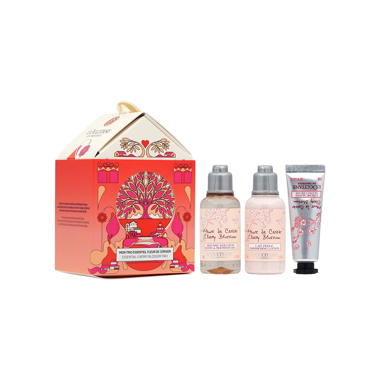 L'Occitane Cherry Blossom Body Care Set 3pc