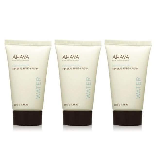 3-Pack: Ahava Dead Sea Mineral Hand Cream