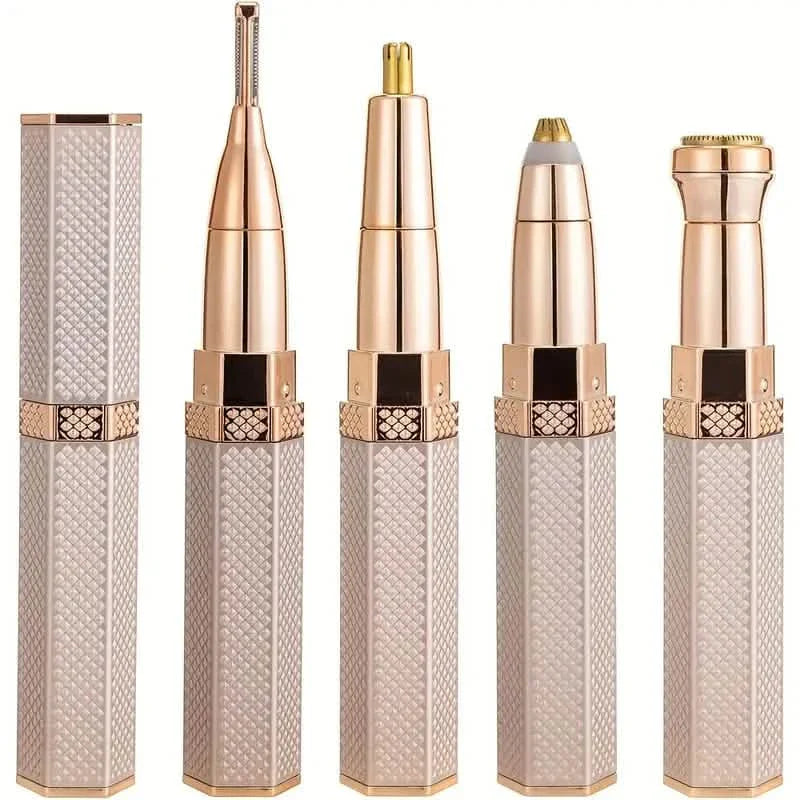 4-in-1 Facial Electric Shaver for Women