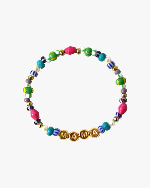 Gemstone Rainbow Mama Bracelet
