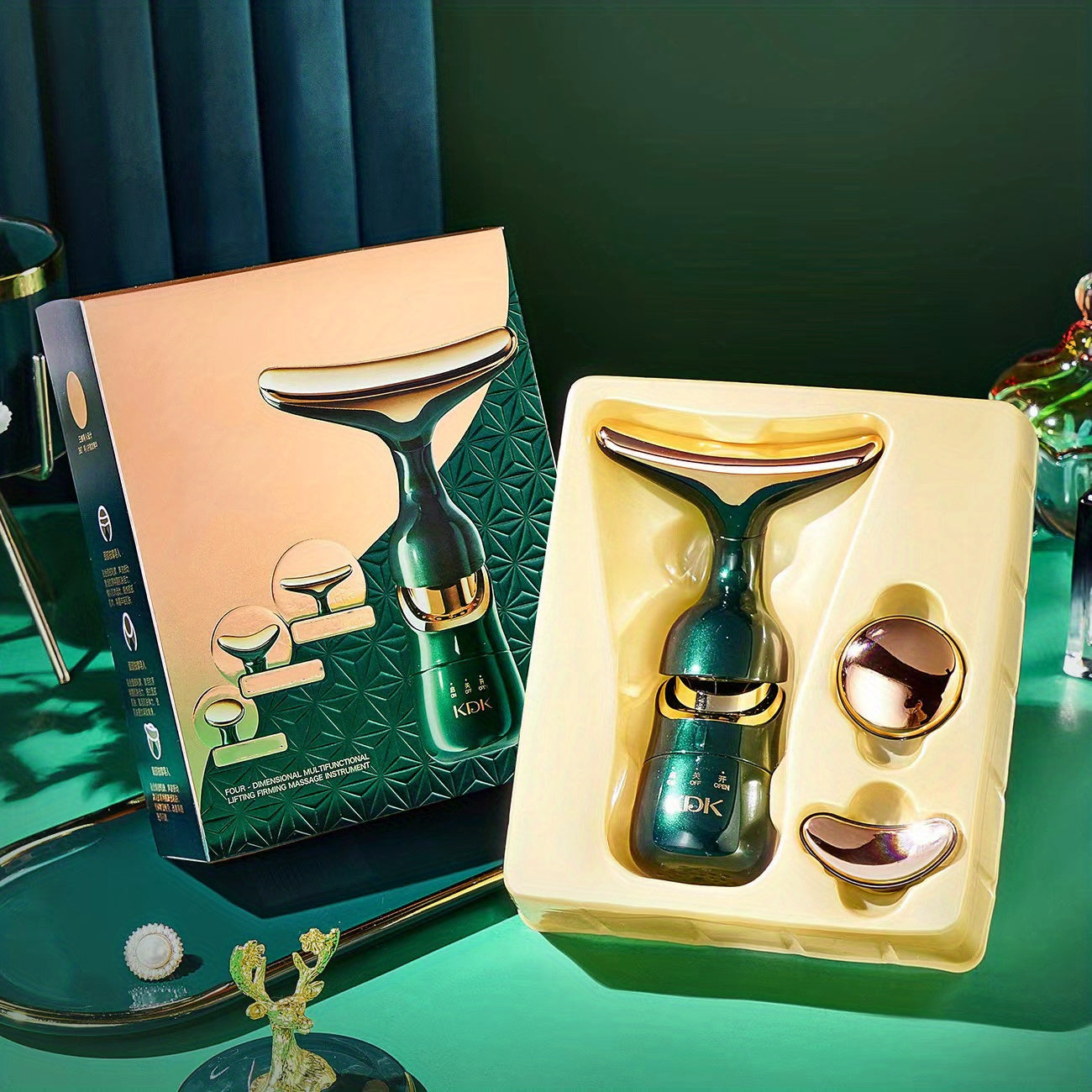 At-Home 4D Lifting & Tightening Massage Tool - 3-in-1 Beauty & Skin Care Solution!