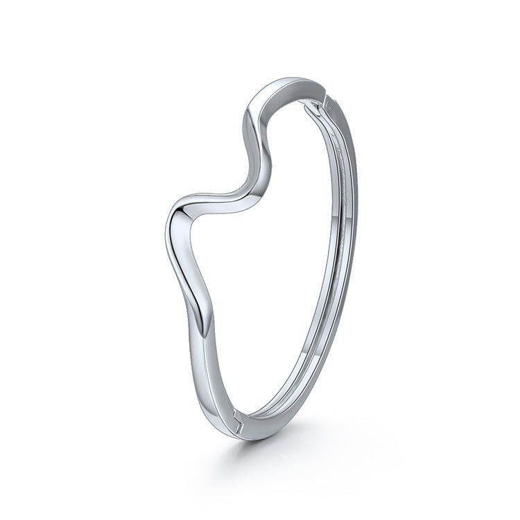 Glossy Gold-plated Lightning Bracelet