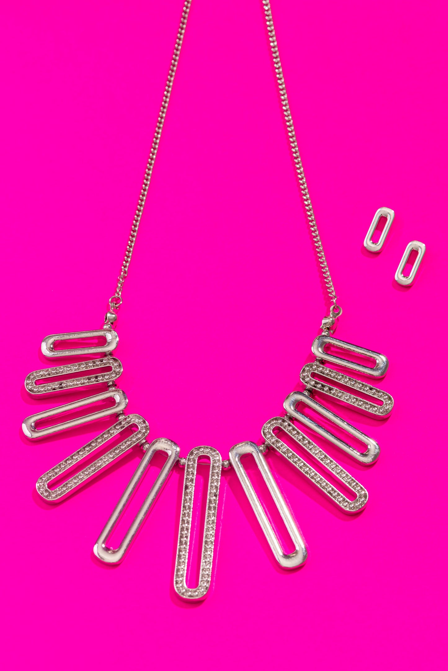 Type 4 Oval and Oval Again Necklace/Earring set