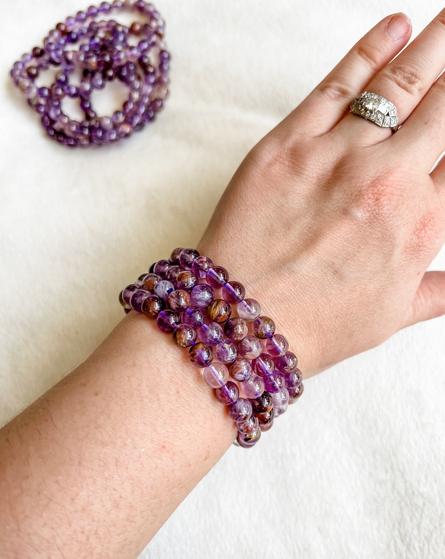 Super 7 Crystal Stretch Bracelet | 7 inches