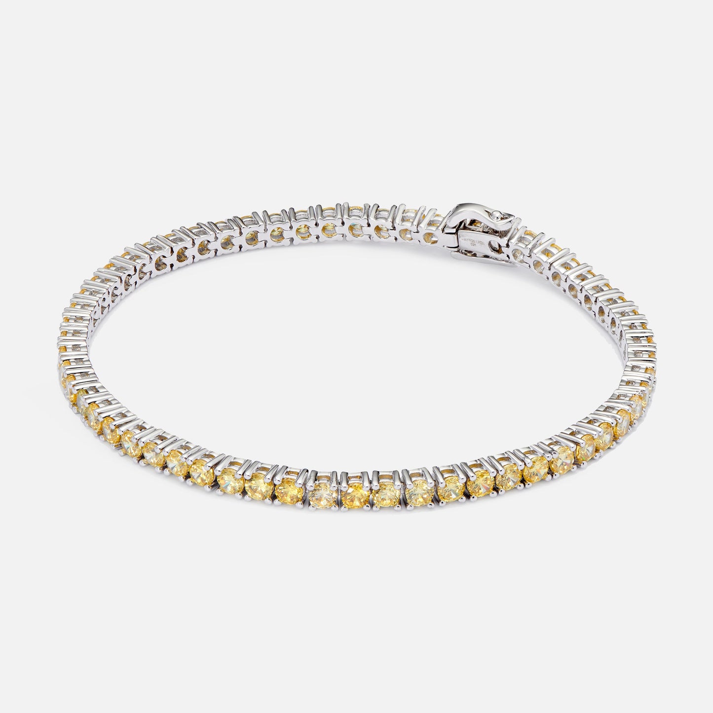 Hatton Labs Multi Tennis Bracelet - Silver / Yellow