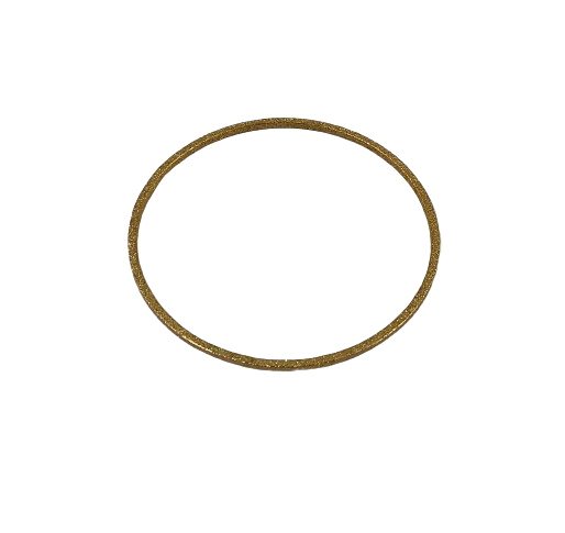 Single Matte Gold Bangle