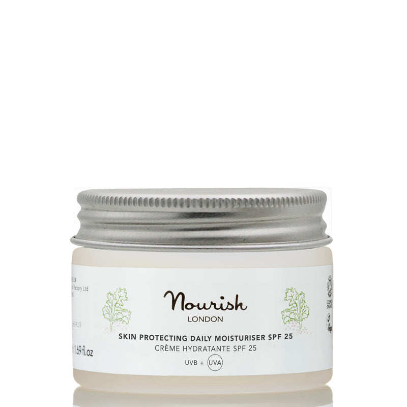 Nourish London Skin Protecting Daily Moisturiser SPF25 50ml