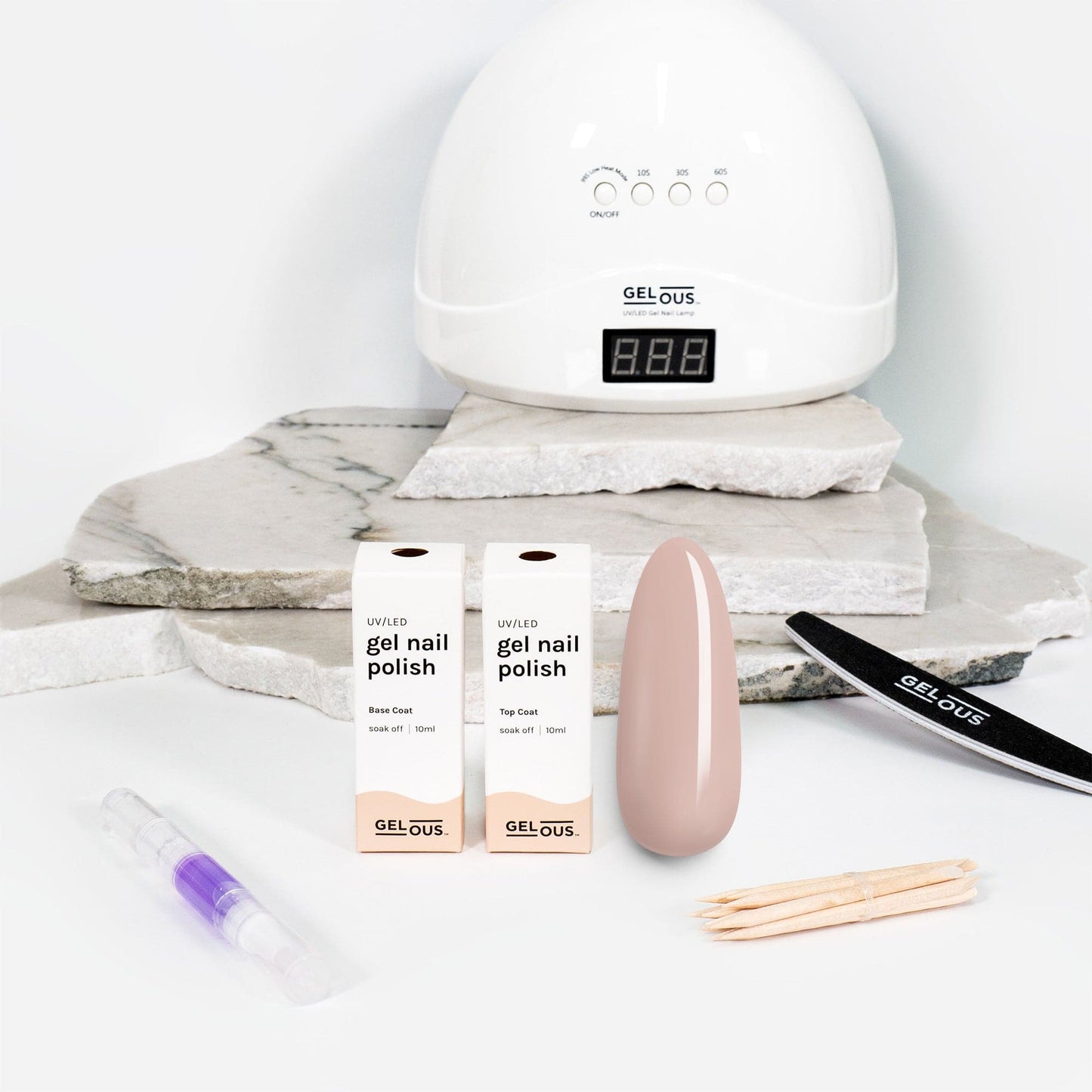 Gelous gel nail polish That's the Clay It Is Essentials Pack - photographed in New Zealand