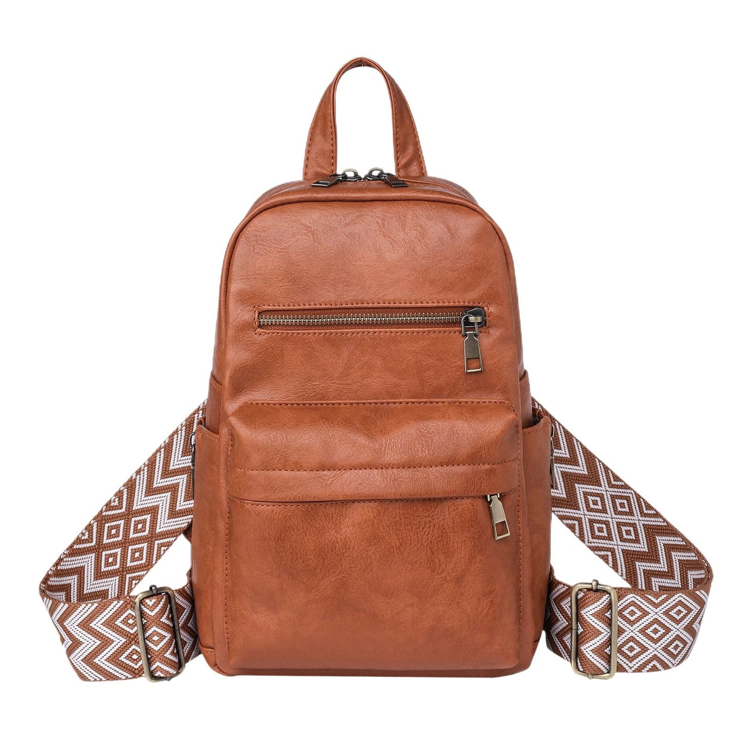 PMUYBHF Backpack for Men School Blue Summer New Women's Bag Fashion Retro Solid Backpack Backpack Girls' Backpack Variable Chest Bag Boho Crossbody Bags for Women Cloth Teacher Backpack