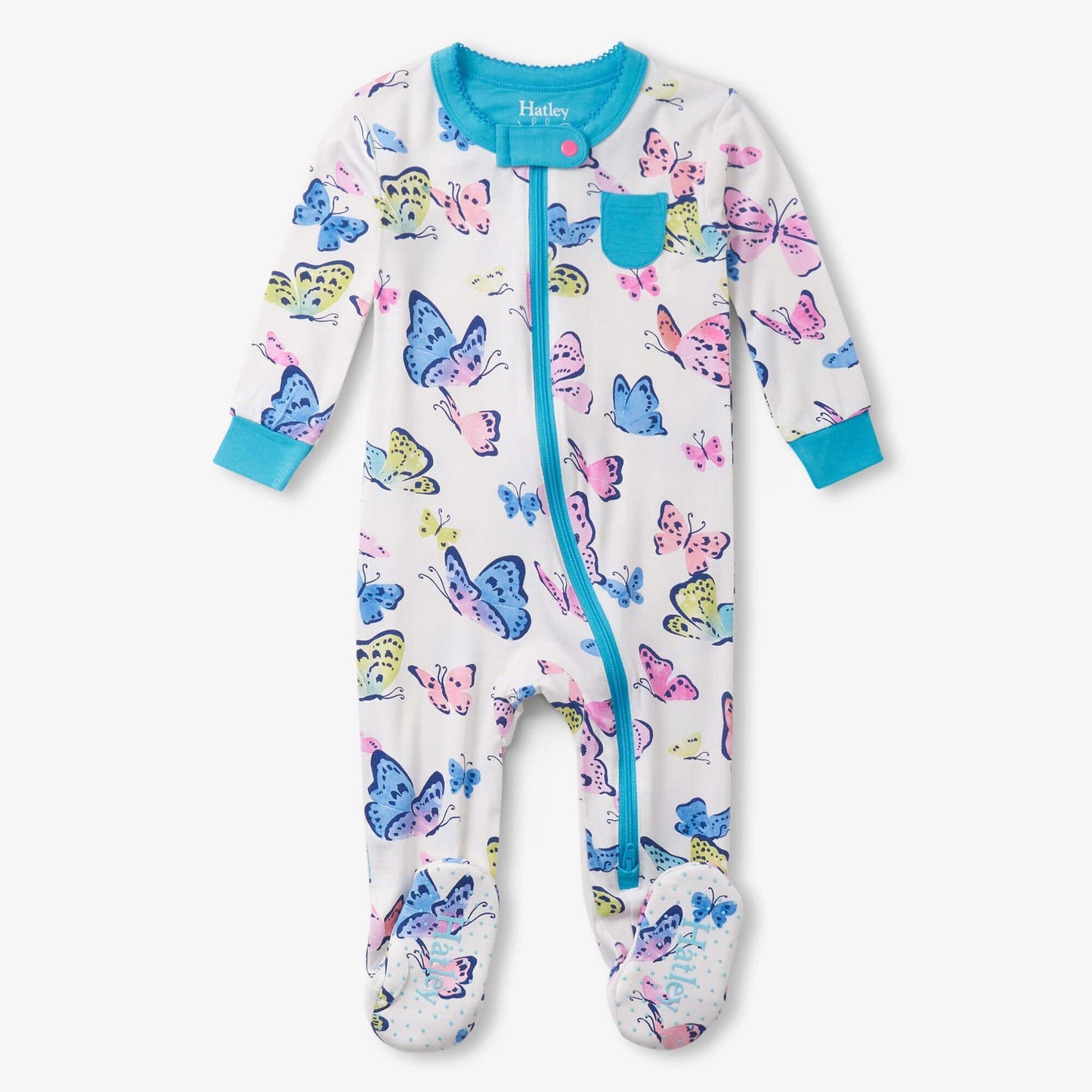 Hatley Big Butterflies Bamboo Coverall