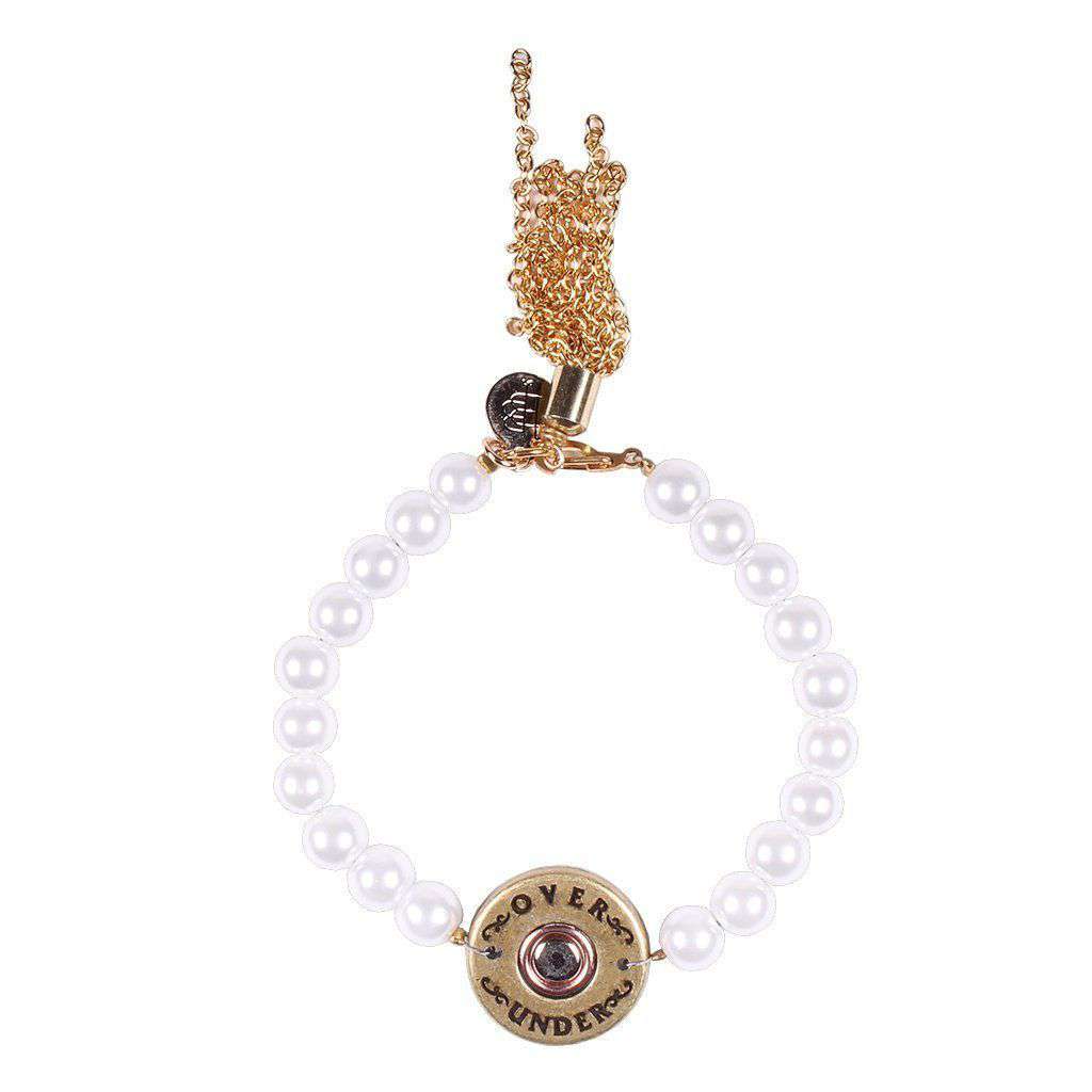 Bourbon & Boweties Pearl Bangle by Over Under Clothing