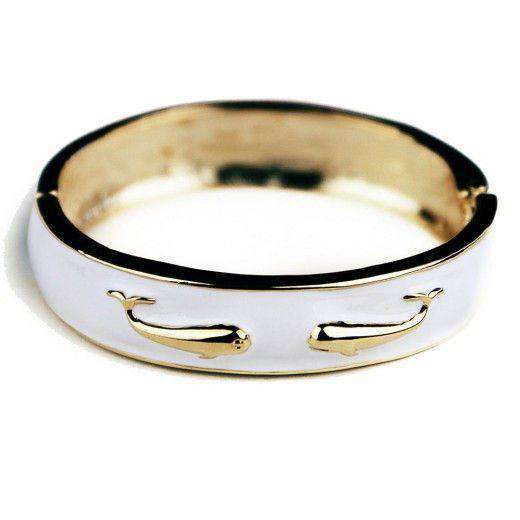 Cape Breeze Bracelet in White by Pink Pineapple - Country Club Prep