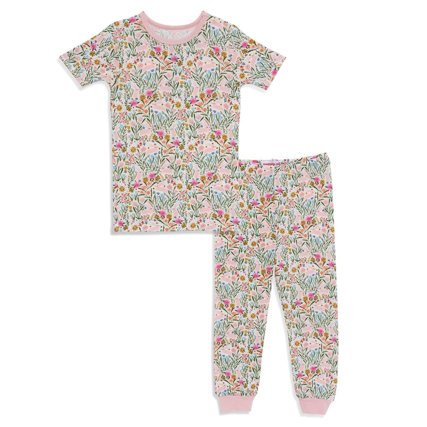 Magnetic Me Hunny Bunny Modal Magnetic Toddler And Kids Pajama Set