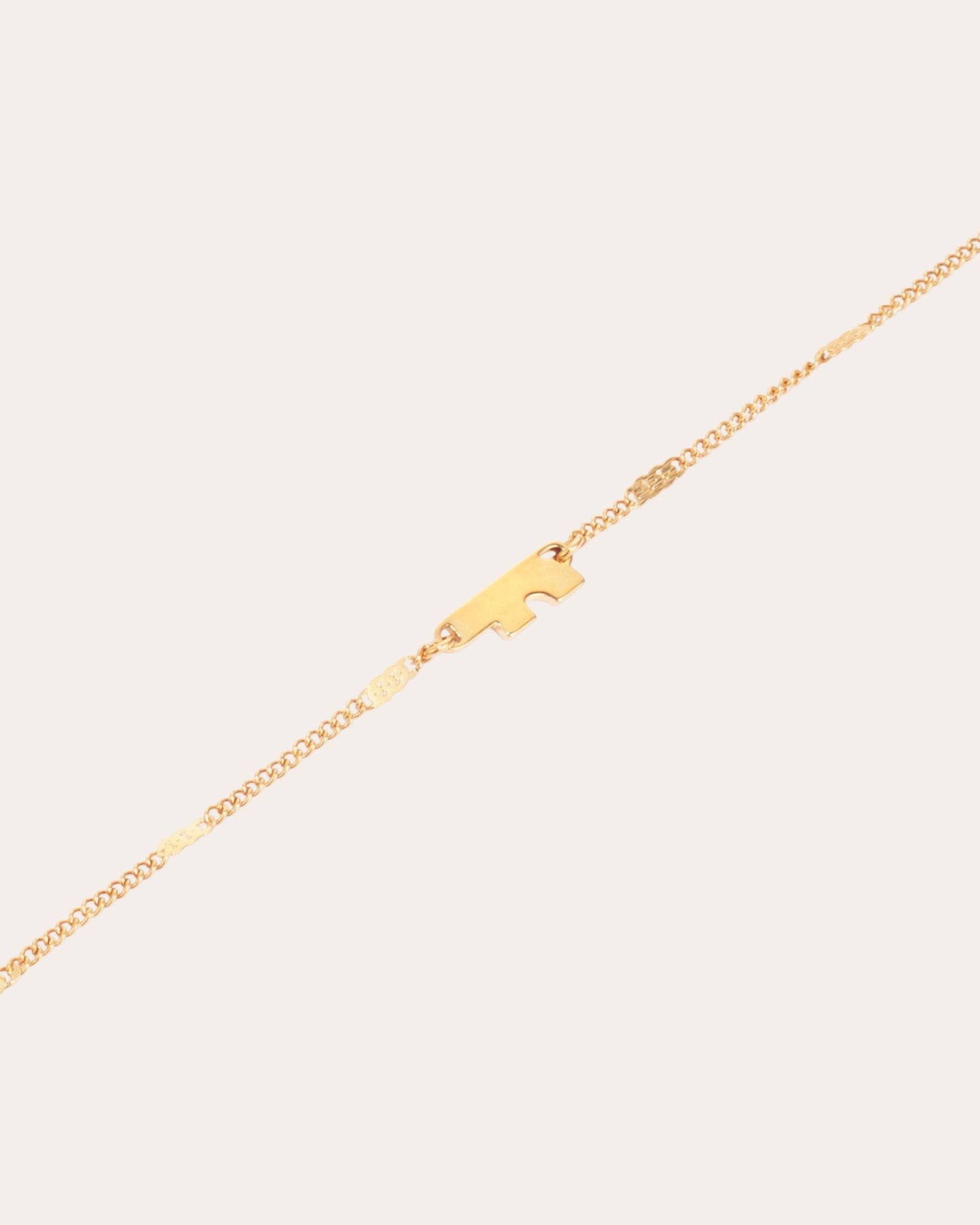 Modernist Monogram Bracelet