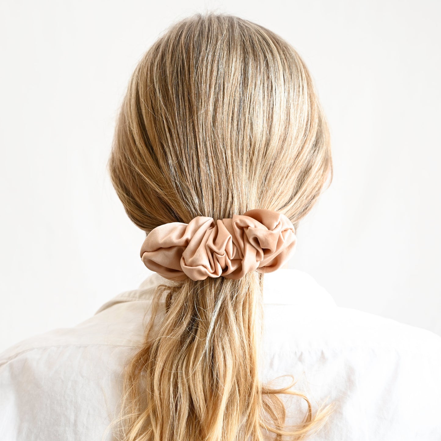 Naturally Dyed Scrunchie - Wattle