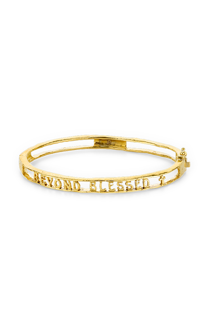 Beyond Blessed Memoire Clasp Bangle Bracelet