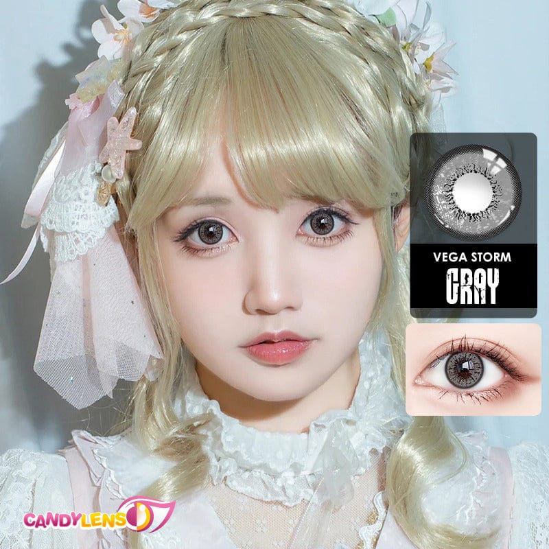 Vega Storm Gray Cosplay Contacts