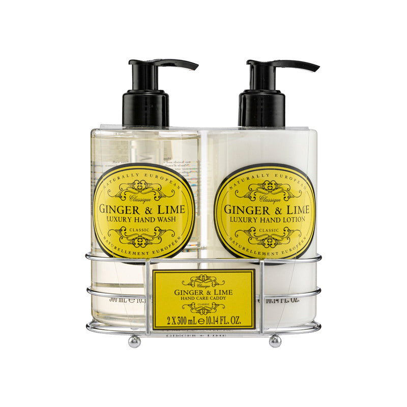 Naturally European Ginger & Lime Hand Care Set 2PCS