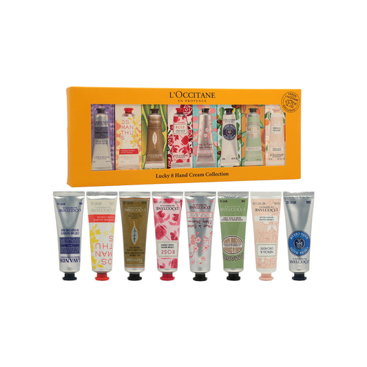 L'Occitane Lucky 8 Hand Cream Collection 8pcs