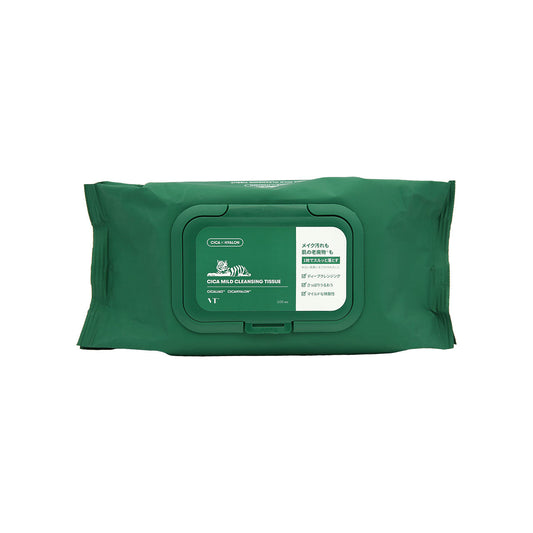 VT Cica Mild Cleansing Tissue 100pcs