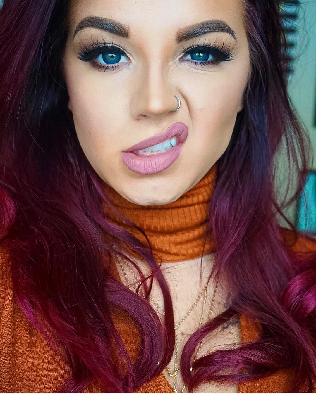 Natsumi Blue Colored Contacts