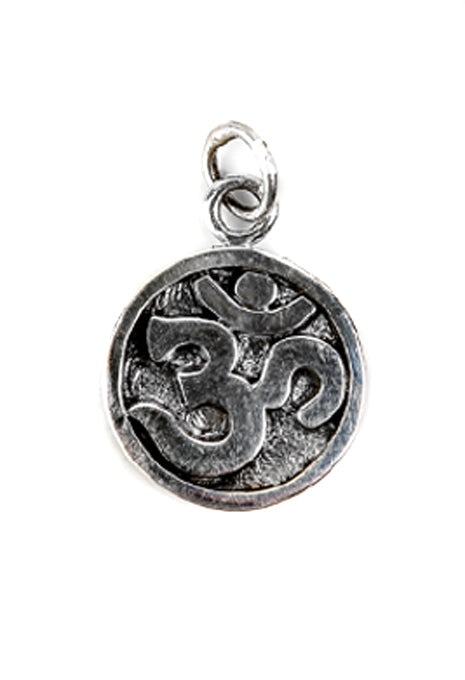 Pendant Disc Om