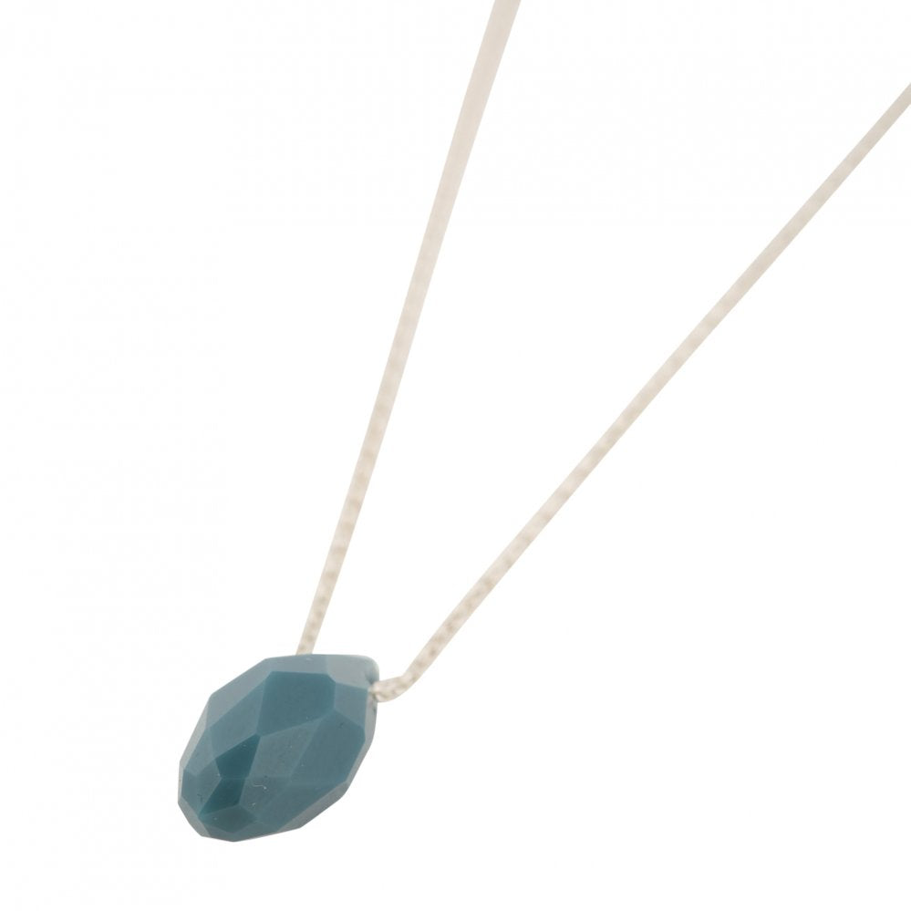 Faceted Drop Necklace