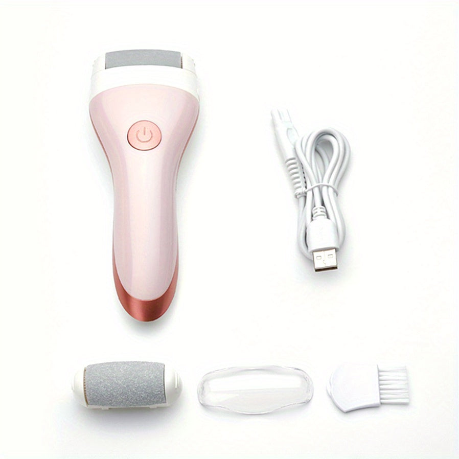 Rechargeable Electric Foot File: Professional Pedicure Tools for Callus Removal, Dead Skin Removal & Exfoliation - Perfect Gift!