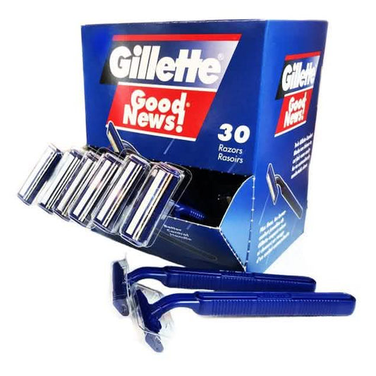 30-Pack: Gillette Good News! Disposable Razors