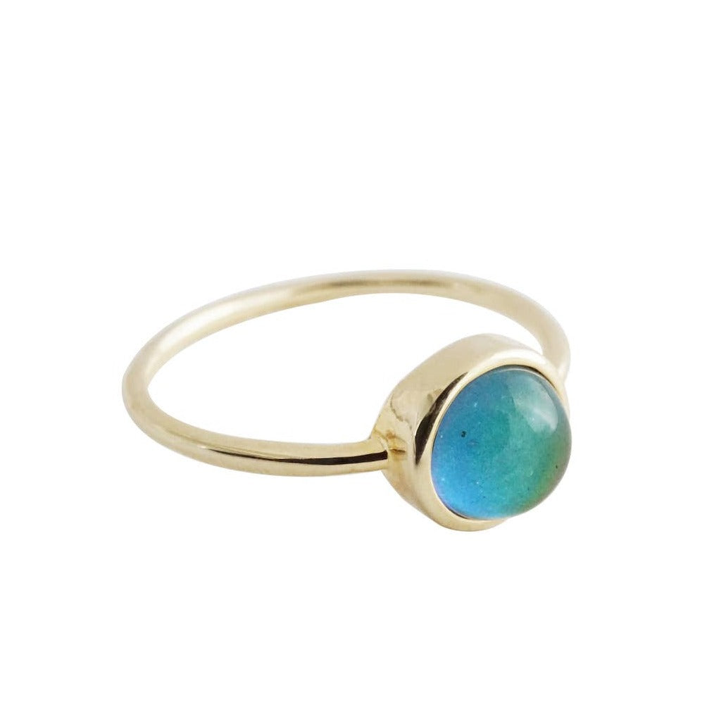 Honeycat Thin Band Mood Ring
