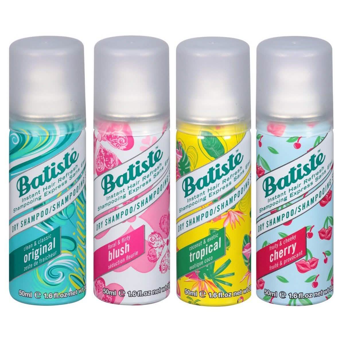 4-Pack: Batiste Mini 1.6 Ounce Variety Pack
