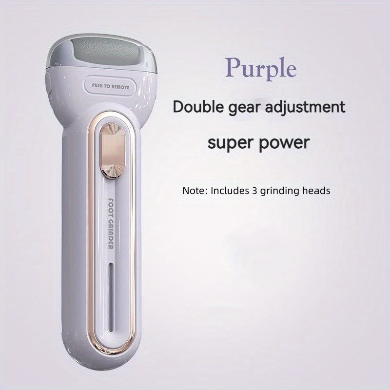 Eliminate Calluses & Exfoliate Feet with Electric File - Foot Care Tool for Pedicure & Heels