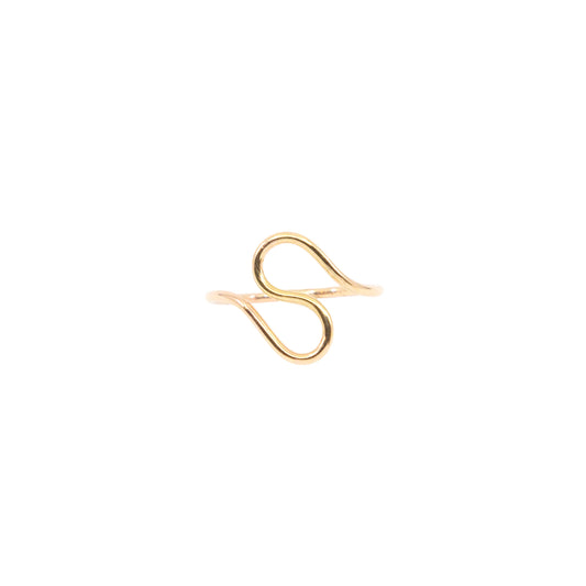 Mineral and Matter Squiggle Ring