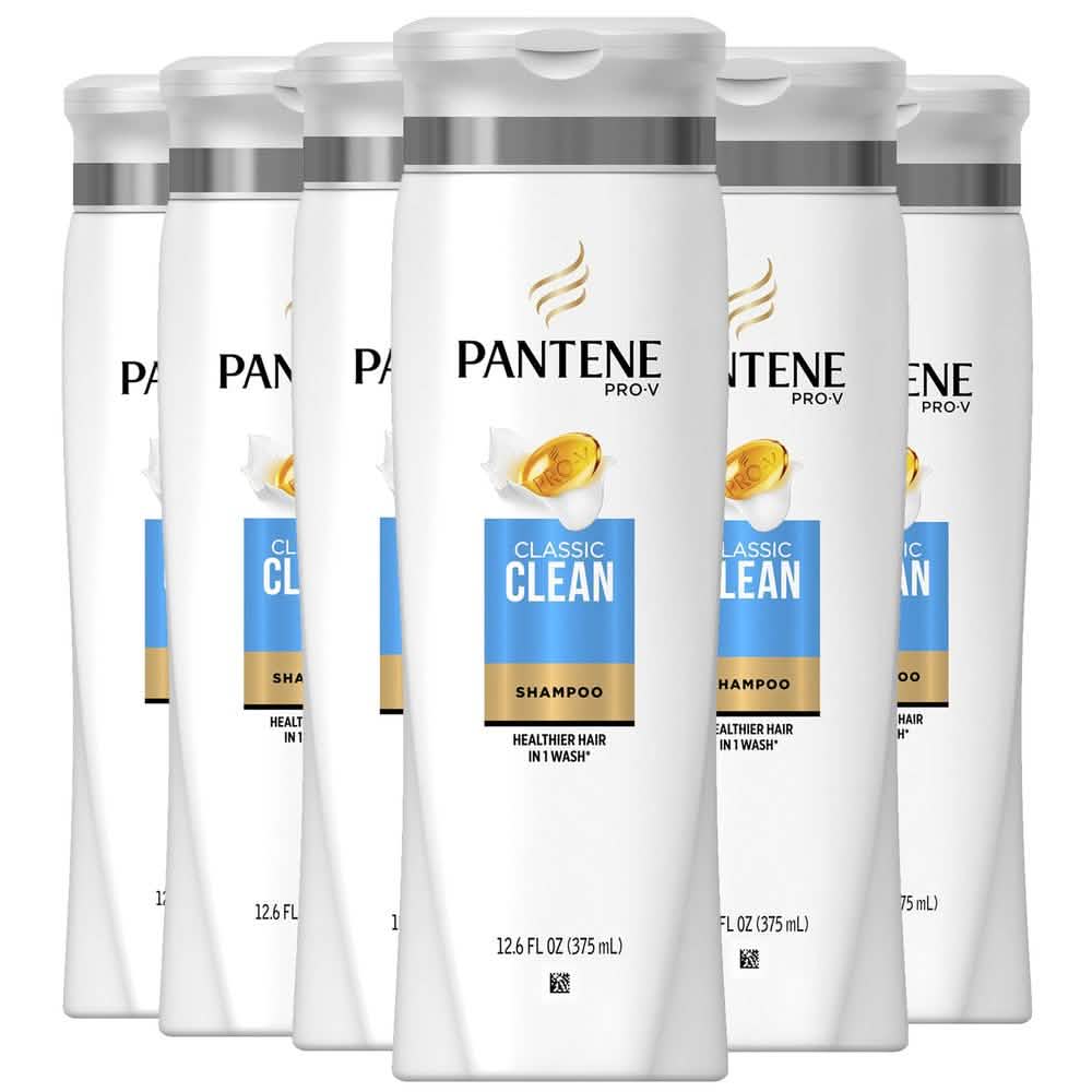 6-Pack: Pantene Pro-V Classic Clean Shampoo
