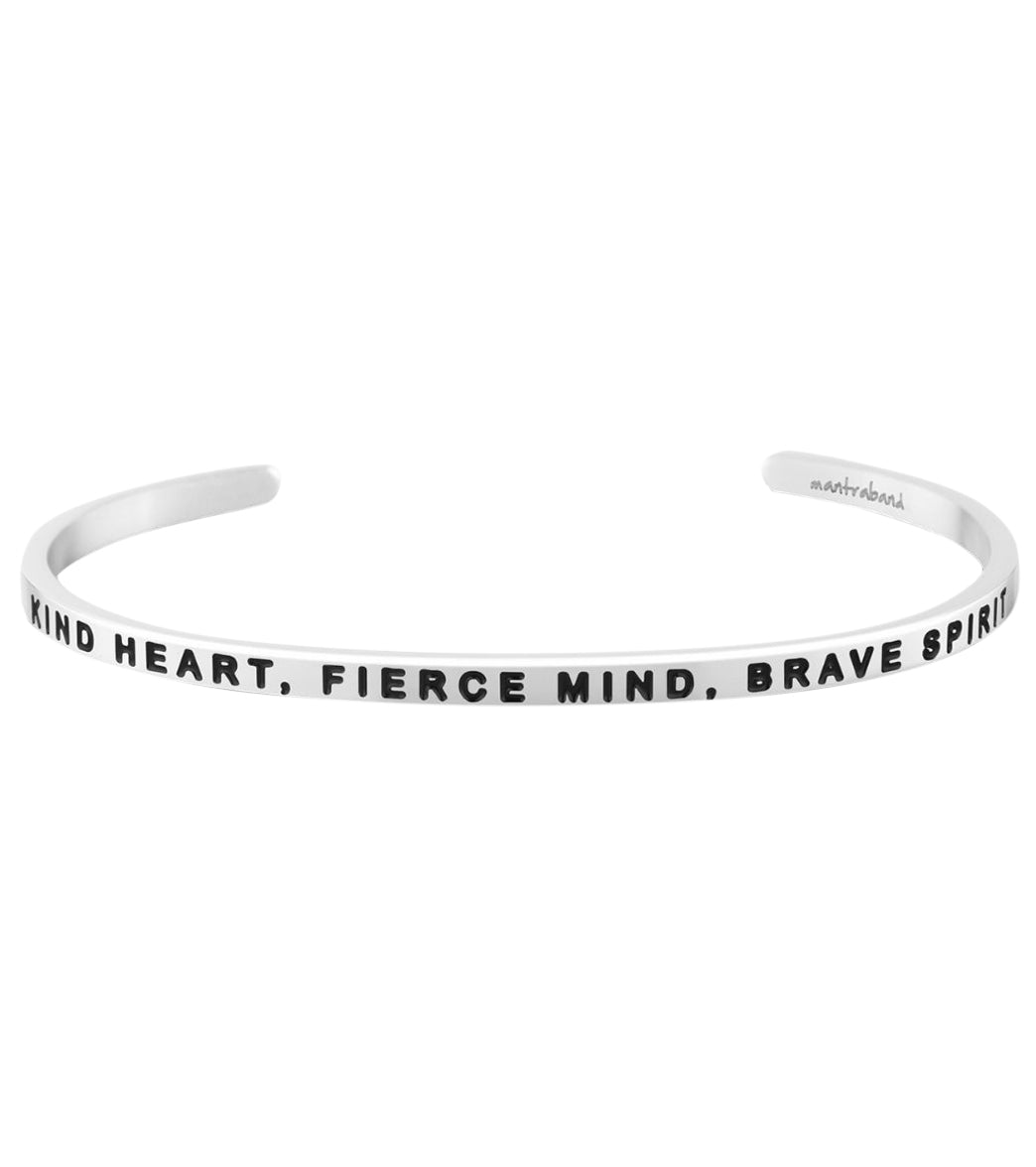 Mantraband Kind Heart, Fierce Mind, Brave Spirit Bracelet