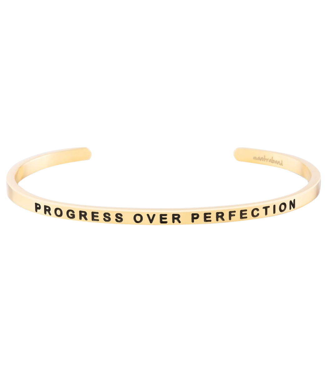 Mantraband Progress Over Perfection Bracelet