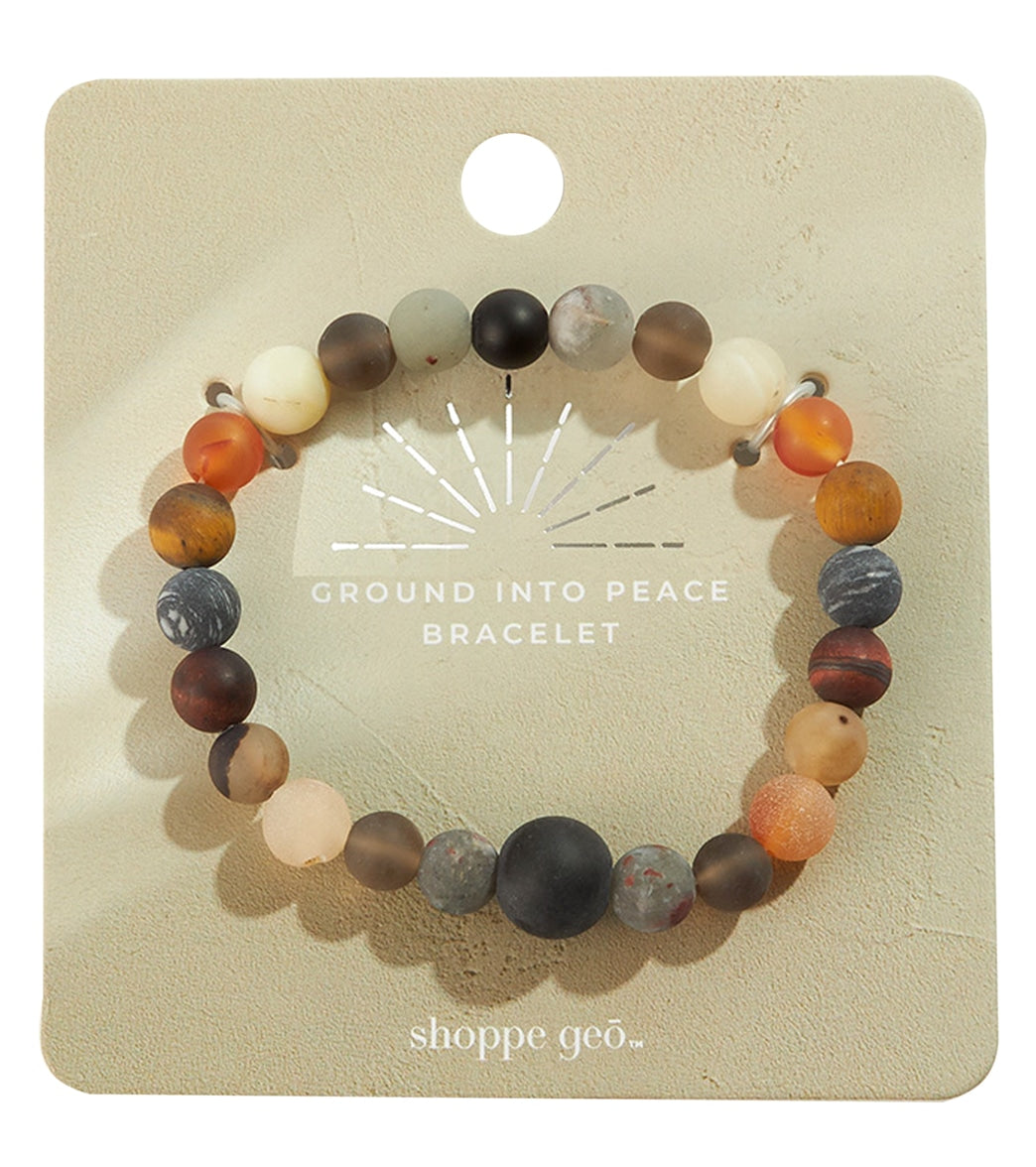 GeoCentral Ground Into Peace Bracelet