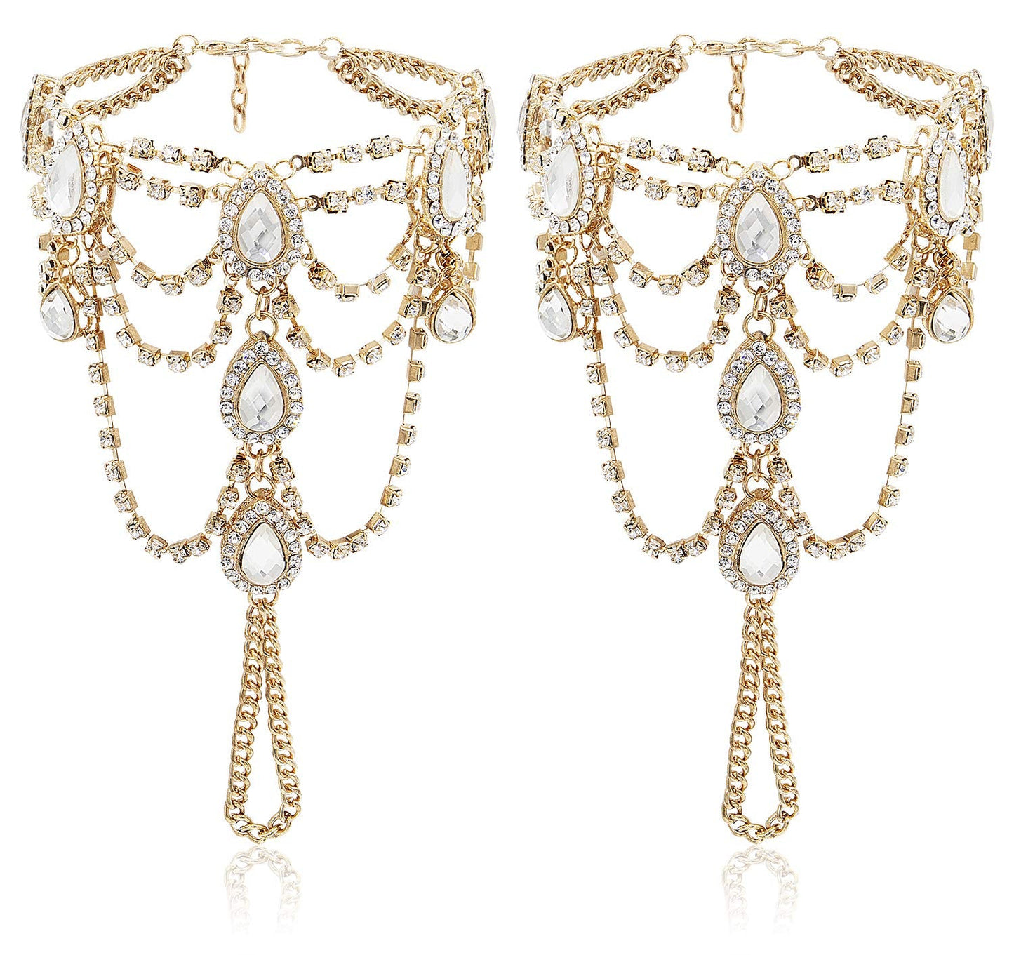 Barefoot Sandals Foot Chain - Golden