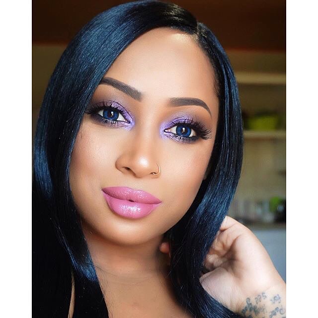 Natsumi Blue Colored Contacts