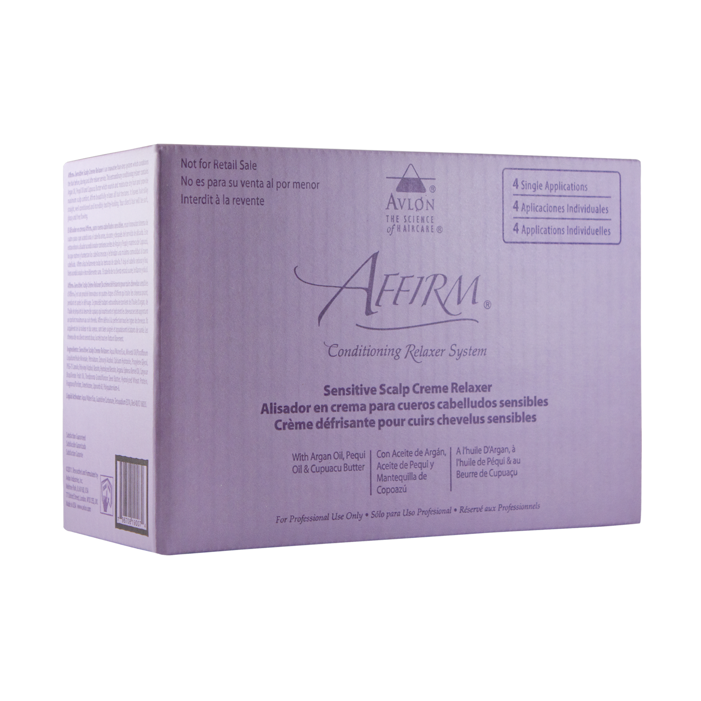 Affirm Sensitive Scalp Creme Relaxer Kit