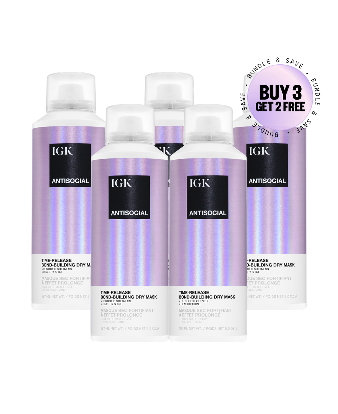 Antisocial Dry Hair Mask