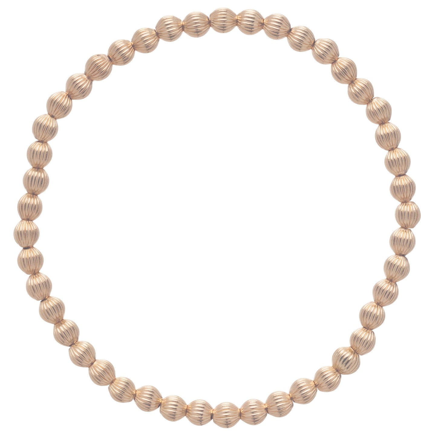 Dignity 4mm Gold Filled Bead Bracelet | enewton extends