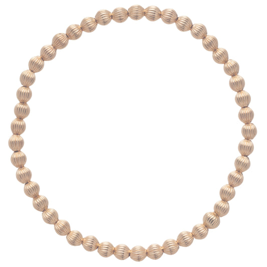 Dignity 4mm Gold Filled Bead Bracelet | enewton extends