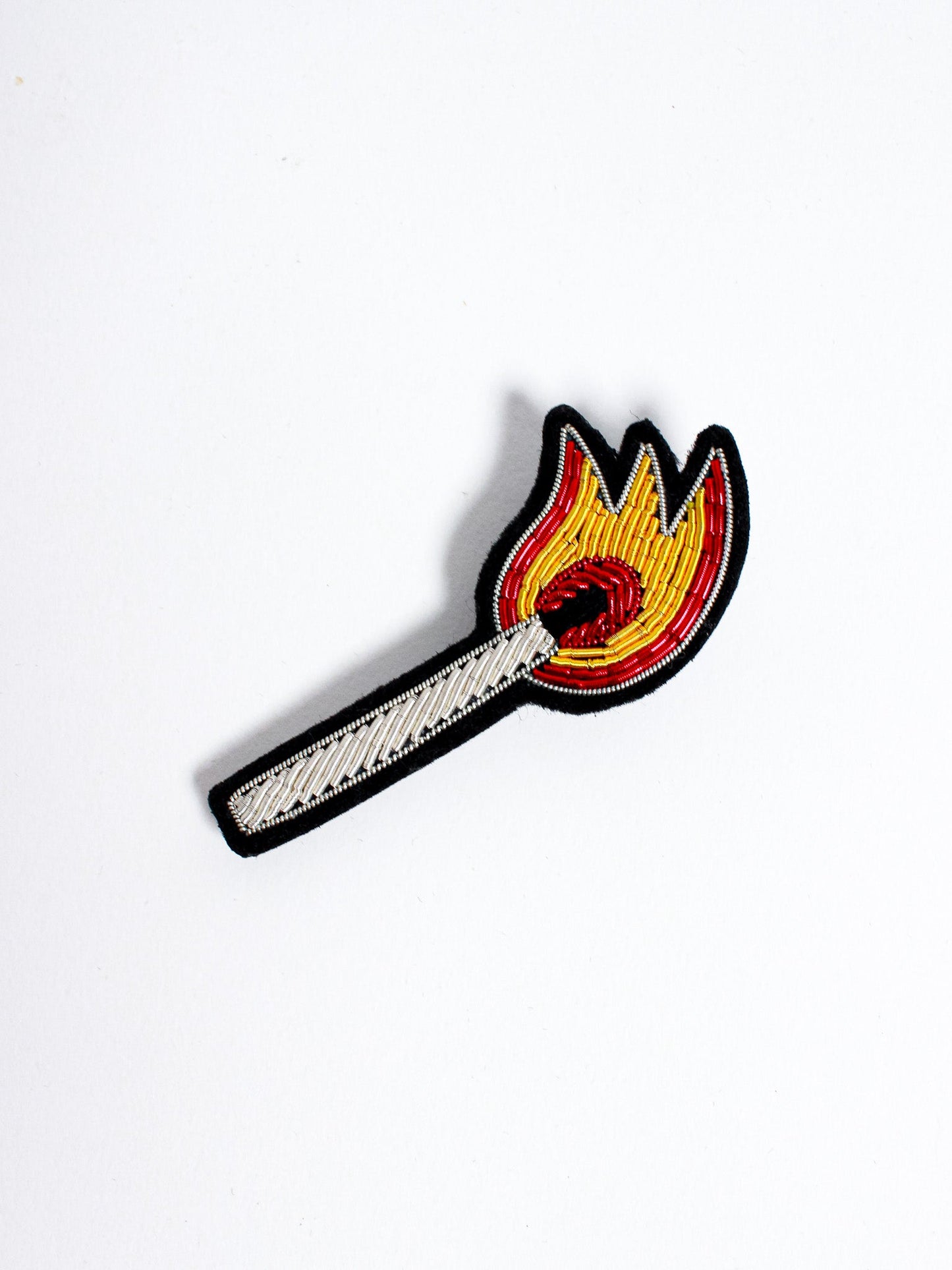 Nonsense Hand Embroidered Brooch - Macon&Lesquoy - Berte
