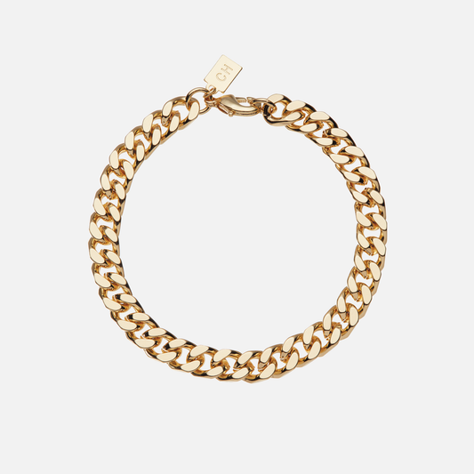 Crystal Haze Plain Jane Bracelet - Gold