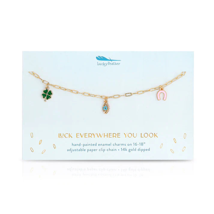 Enamel Treasures Necklace - Garden