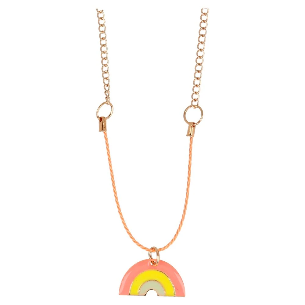 RAINBOW ENAMEL NECKLACE