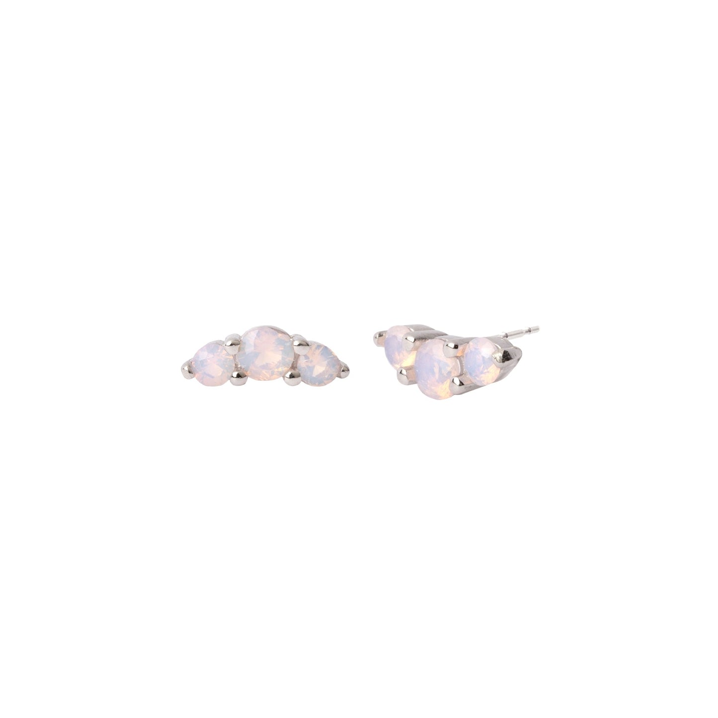 Mineral and Matter Hydra Opal Stud Earrings