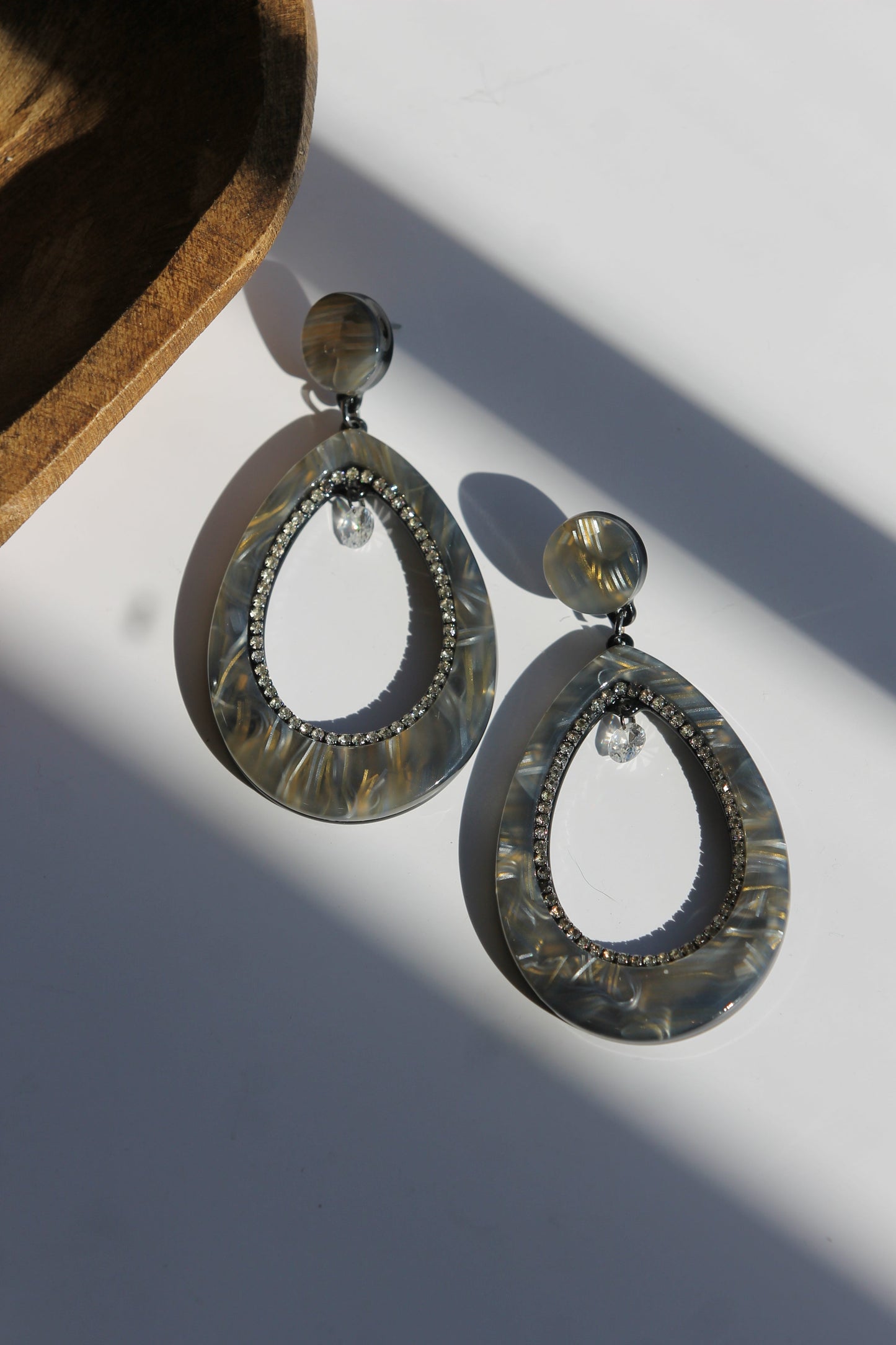 Large Hoop Retro Earrings