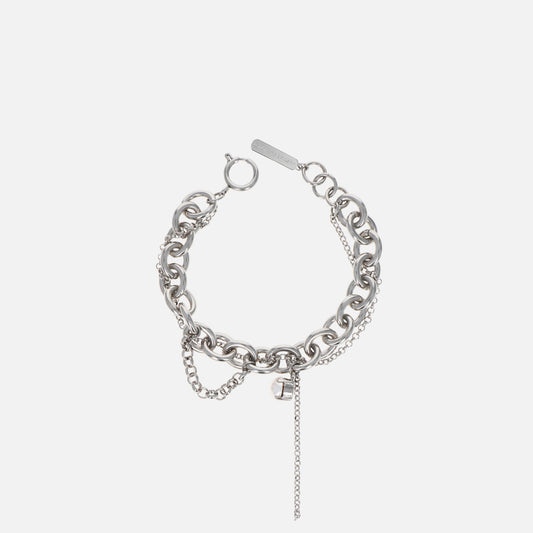Justine Clenquet Lucy Bracelet - Palladium